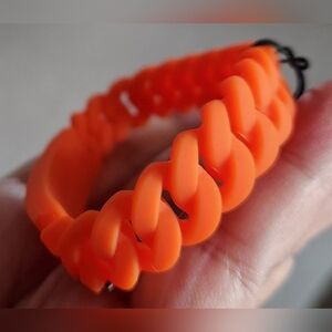 Marc By Marc Jacobs Rubber Chain Link Bracelet NWT